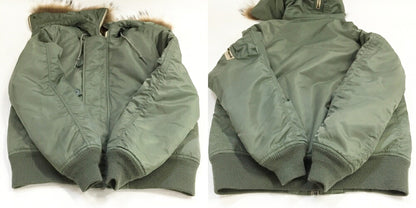 AVIREX N-2B Flight Jacket Khaki Size L