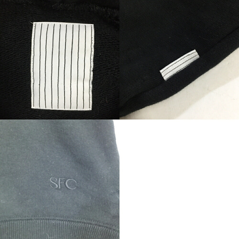 S.F.C Pullover Hoodie Black Size XXL