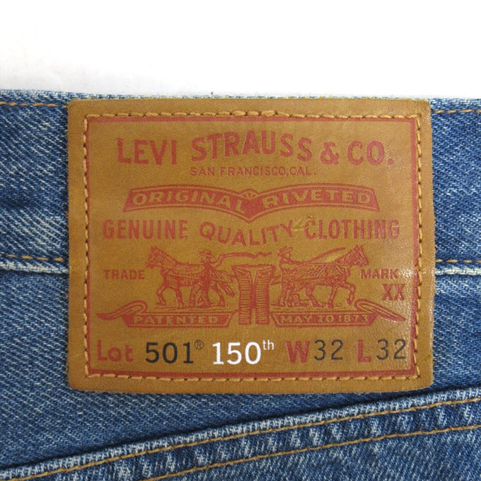 Levi's 150th Anniversary 501 Jeans Indigo Pants Size W32