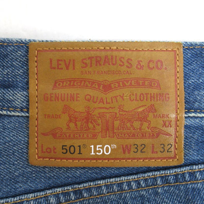 Levi's 150th Anniversary 501 Jeans Indigo Pants Size W32