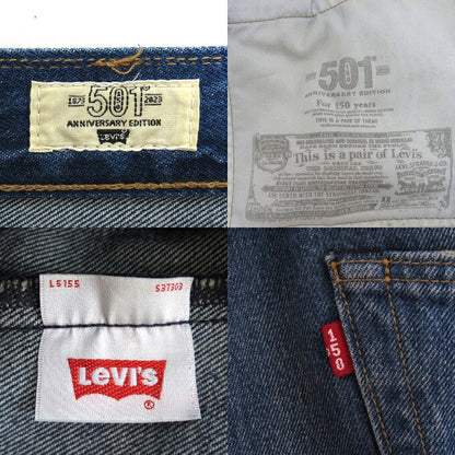 Levi's 150th Anniversary 501 Jeans Indigo Pants Size W32