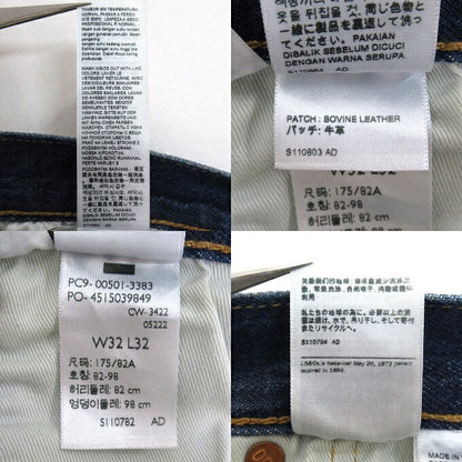 Levi's 150th Anniversary 501 Jeans Indigo Pants Size W32