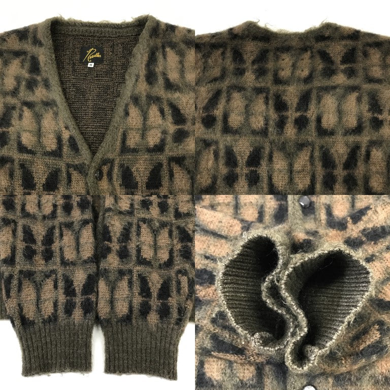 Needles Mohair Cardigan Brown Size M