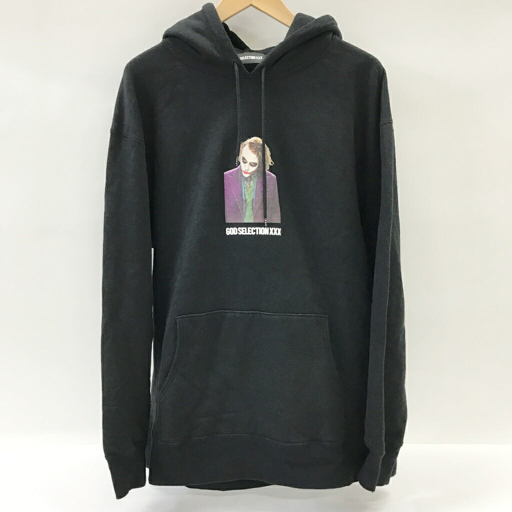 GOD SELECTION XXX THE DARK KNIGHT Hoodie Black Size XL