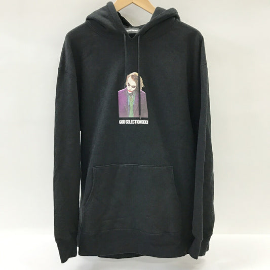 GOD SELECTION XXX THE DARK KNIGHT Hoodie Black Size XL