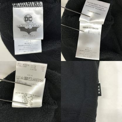 GOD SELECTION XXX THE DARK KNIGHT Hoodie Black Size XL
