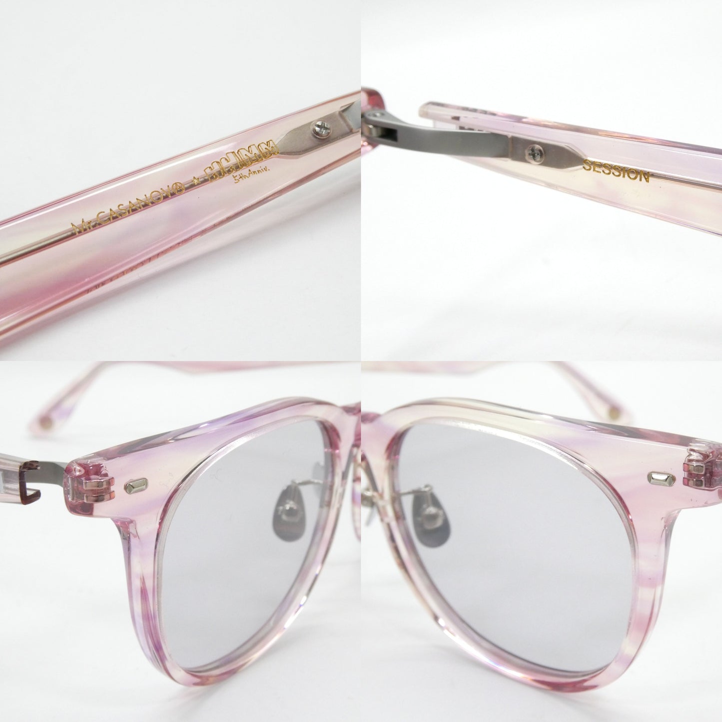 HHMM x Mr.CASANOVA SESSION Clear Lens Glasses Size ONE SIZE