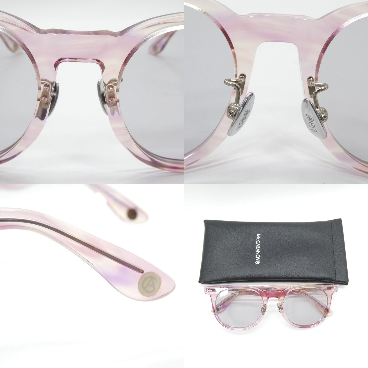 HHMM x Mr.CASANOVA SESSION Clear Lens Glasses Size ONE SIZE
