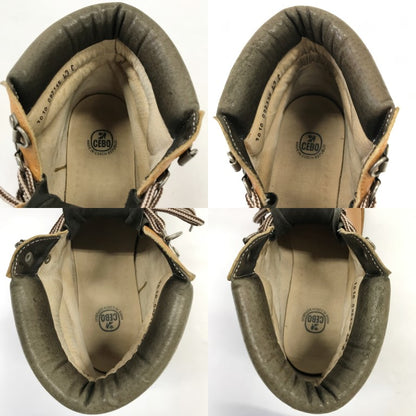 CEBO Cordovan Leather Climbing Boots Brown Size 43C