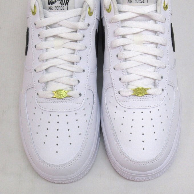 NIKE Air Force 1 '07 LV8 40th White/Black Sneakers Size 28cm