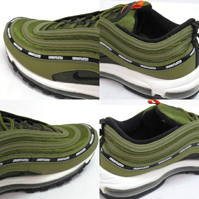 NIKE Air Max 97 Undefeated Militia Green Sneakers Size 30cm