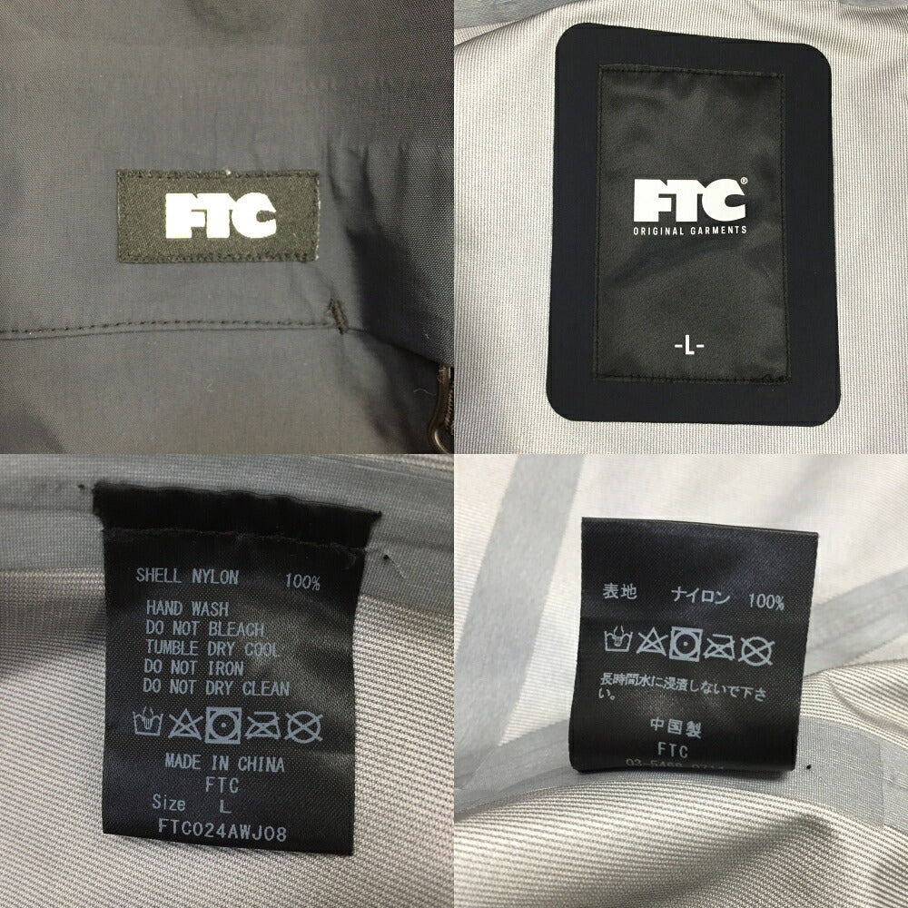 FTC 24AW 3-Layer Shell Mountain Parka Black Jacket Size L