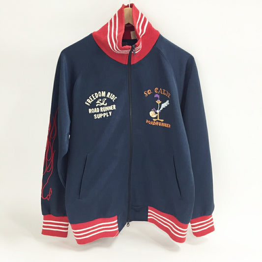 ROAD RUNNER Tailor Toyo Sukajan Jacket Navy Red