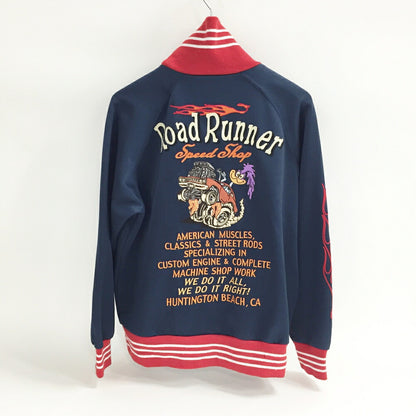 ROAD RUNNER Tailor Toyo Sukajan Jacket Navy Red