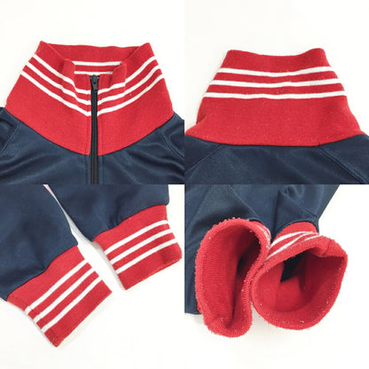 ROAD RUNNER Tailor Toyo Sukajan Jacket Navy Red