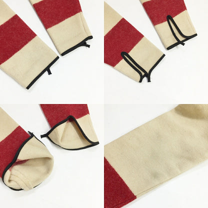 WOOLRICH Wool Blanket Multi-Border Pullover Multi Size M