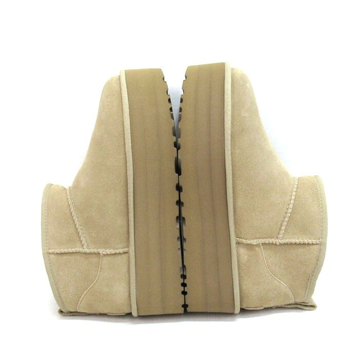 UGG Classic Ultra Mini Platform Boots Beige Size 27cm