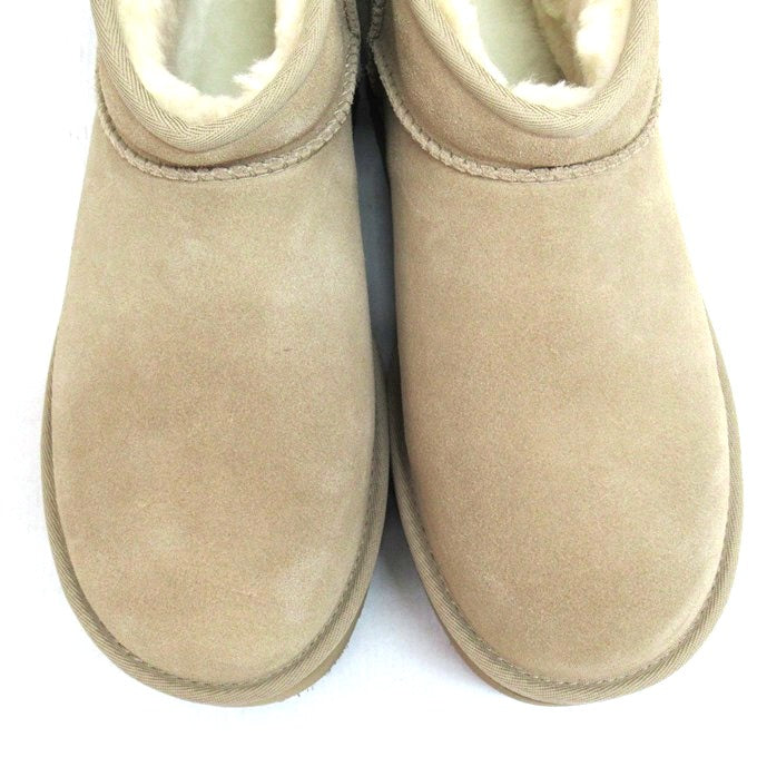 UGG Classic Ultra Mini Platform Boots Beige Size 27cm