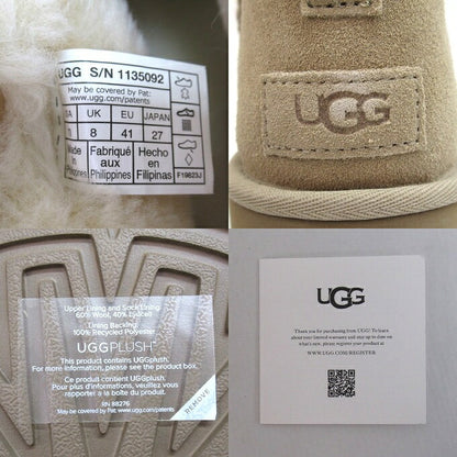 UGG Classic Ultra Mini Platform Boots Beige Size 27cm