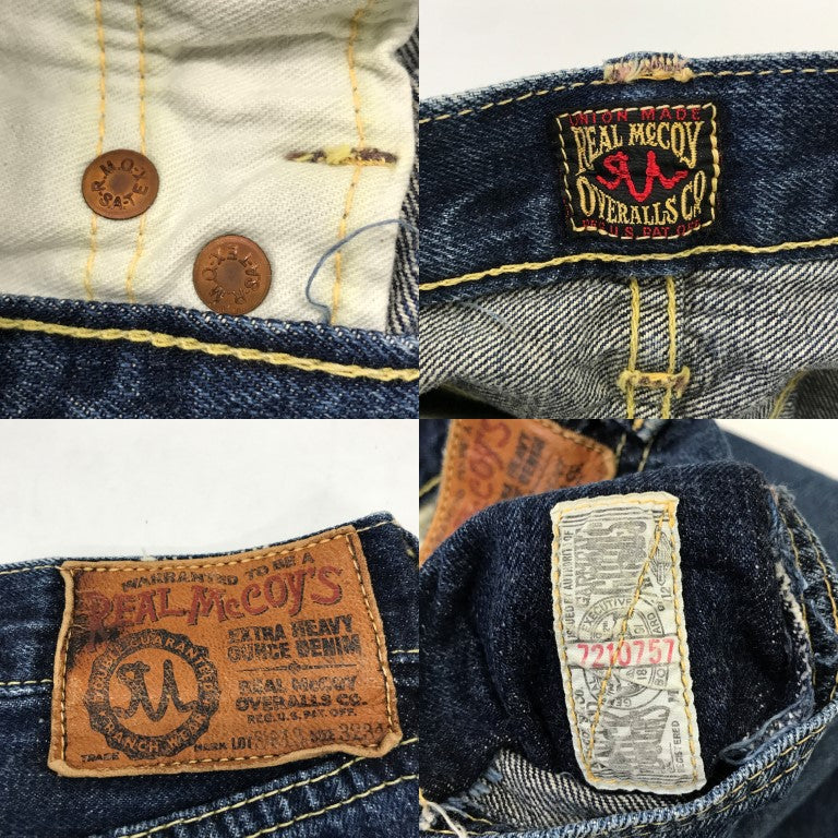 The REAL McCOY'S S613 Denim Jeans Blue Size 32