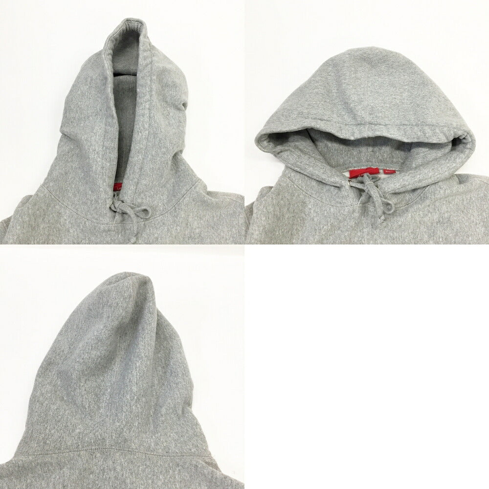 Supreme Cross Box Logo Hoodie Gray Size L