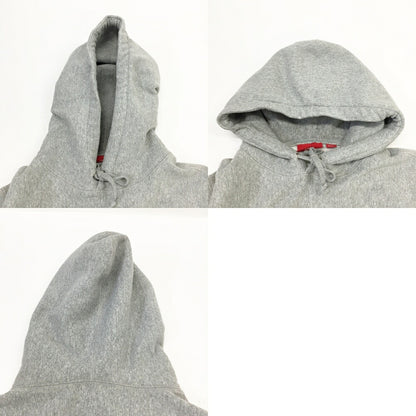 Supreme Cross Box Logo Hoodie Gray Size L
