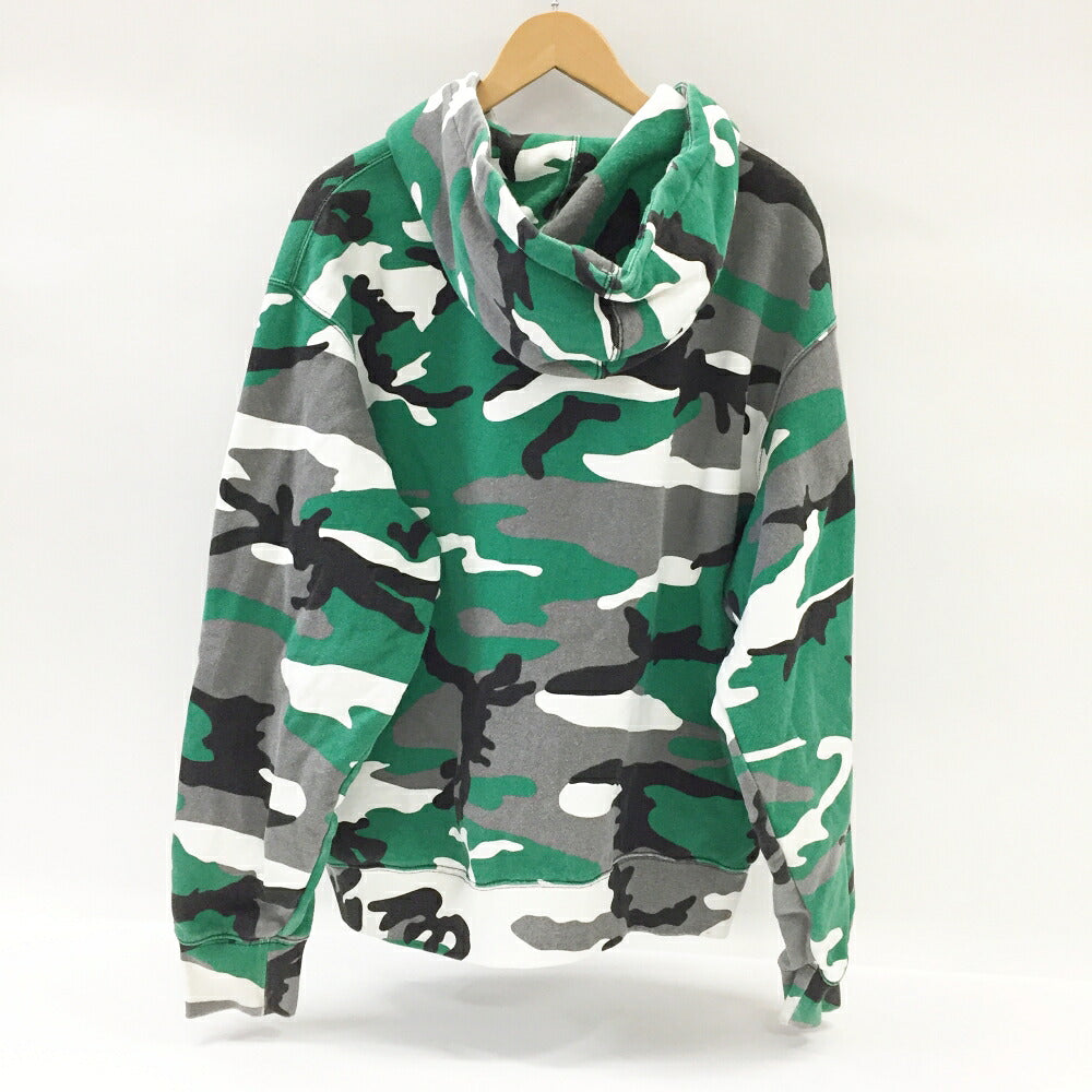 Supreme Small Box Zip Up Camo Hoodie Size M
