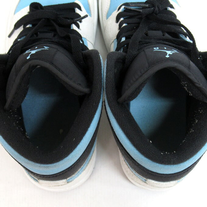 NIKE Air Jordan 1 Mid SE Summit White Sneakers Size 27cm