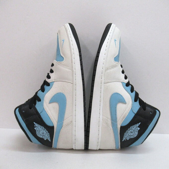 NIKE Air Jordan 1 Mid SE Summit White Sneakers Size 27cm