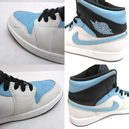 NIKE Air Jordan 1 Mid SE Summit White Sneakers Size 27cm