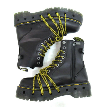 Dr.Martens Jadon XL 8-Eye Boots Black/Yellow Size UK8