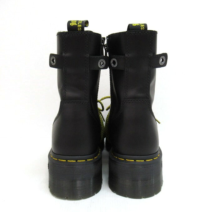 Dr.Martens Jadon XL 8-Eye Boots Black/Yellow Size UK8