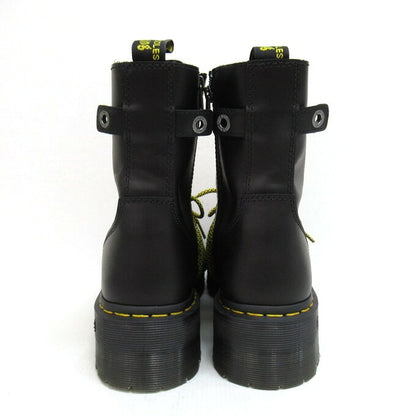 Dr.Martens Jadon XL 8-Eye Boots Black/Yellow Size UK8