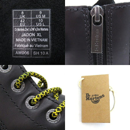 Dr.Martens Jadon XL 8-Eye Boots Black/Yellow Size UK8