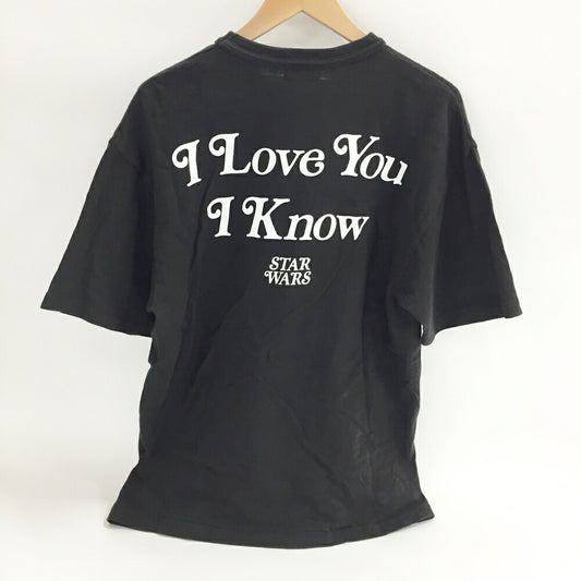 HUMAN MADE STAR WARS Graphic T-Shirt Black Size L