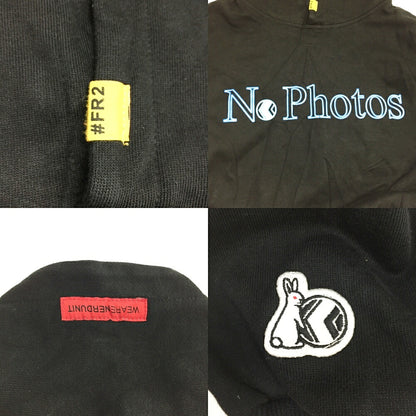 NERDUNIT x #FR2 Pullover Hoodie Black Size L