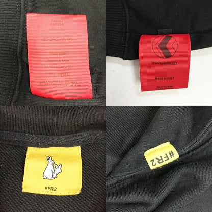 NERDUNIT x #FR2 Pullover Hoodie Black Size L