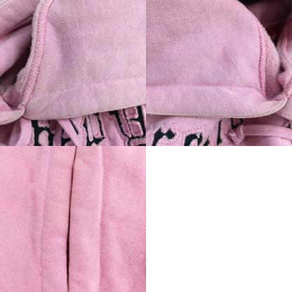 Supreme Contrast Cutout Logo Hoodie Pink Size L