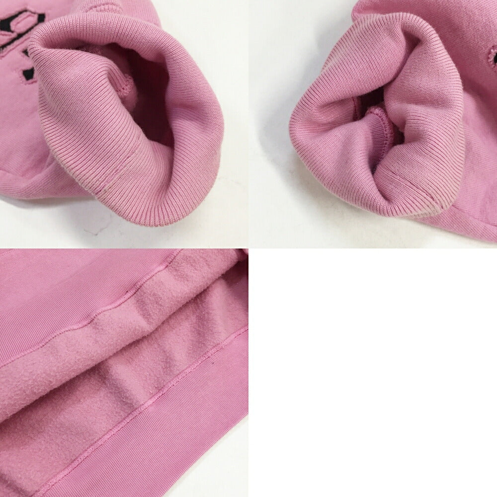Supreme Contrast Cutout Logo Hoodie Pink Size L