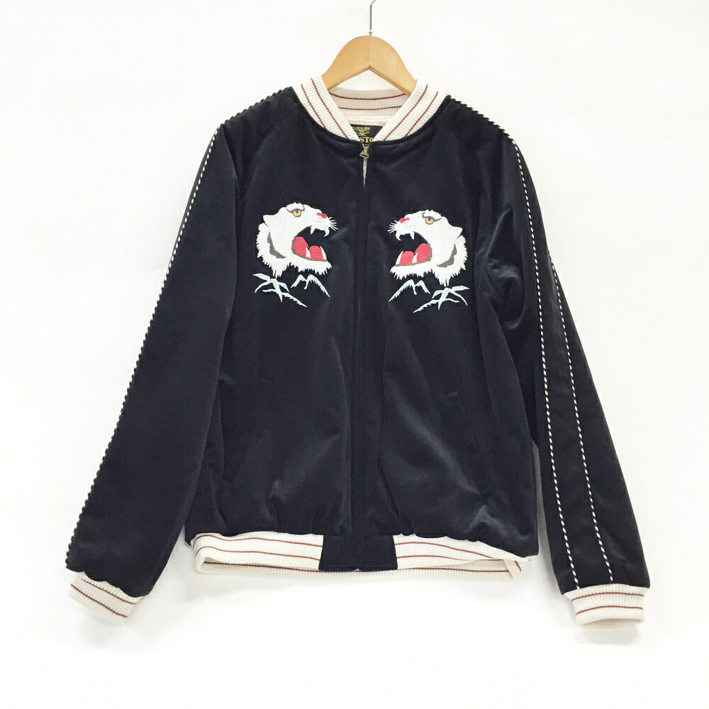 HOUSTON Velveteen Souvenir Jacket Black Size L