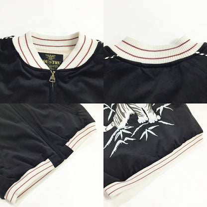 HOUSTON Velveteen Souvenir Jacket Black Size L
