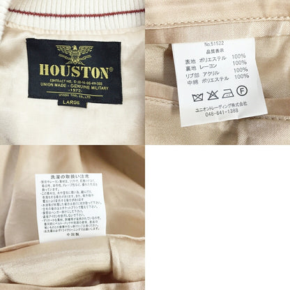 HOUSTON Velveteen Souvenir Jacket Black Size L