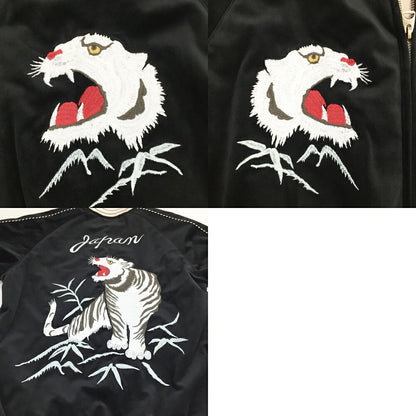 HOUSTON Velveteen Souvenir Jacket Black Size L