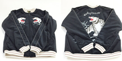 HOUSTON Velveteen Souvenir Jacket Black Size L