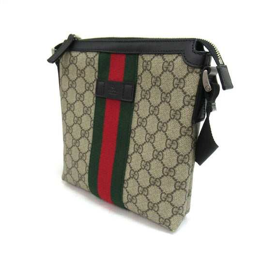 GUCCI GG Supreme Sherry Line Messenger Bag Size ONE SIZE