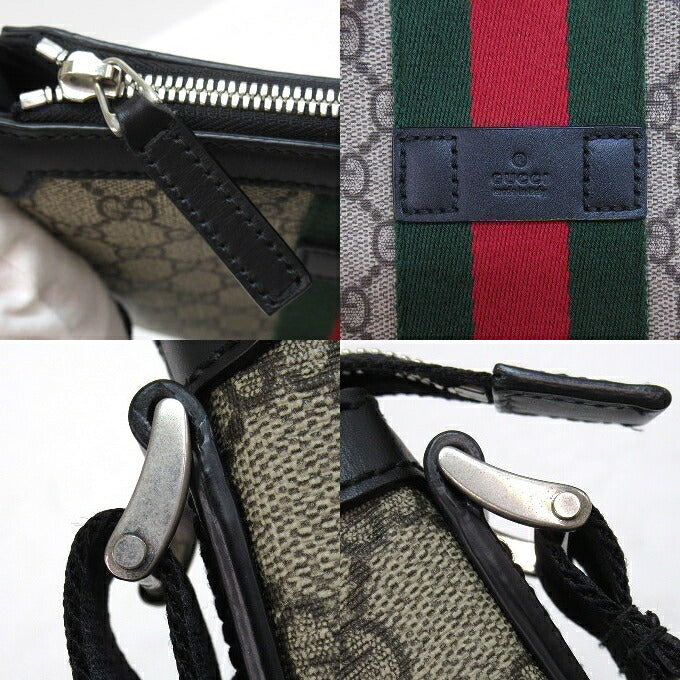 GUCCI GG Supreme Sherry Line Messenger Bag Size ONE SIZE