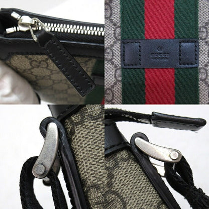 GUCCI GG Supreme Sherry Line Messenger Bag Size ONE SIZE