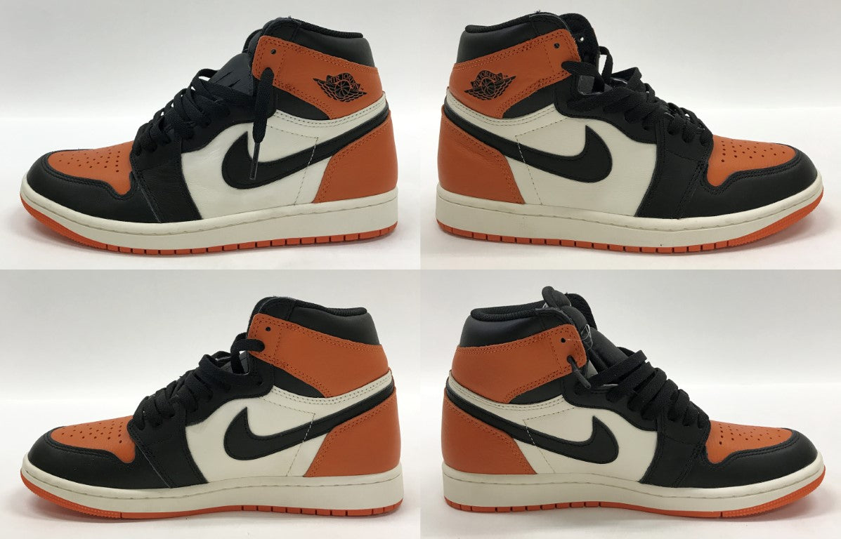 NIKE Air Jordan 1 Retro High OG Multi Sneakers Size 26.5
