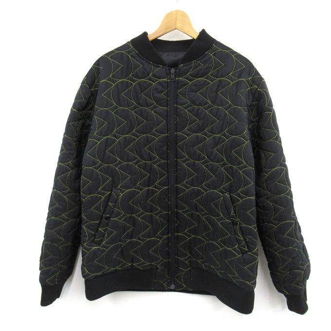PUNK DRUNKERS x PAC-MAN Reversible MA-1 Jacket Black Size XL