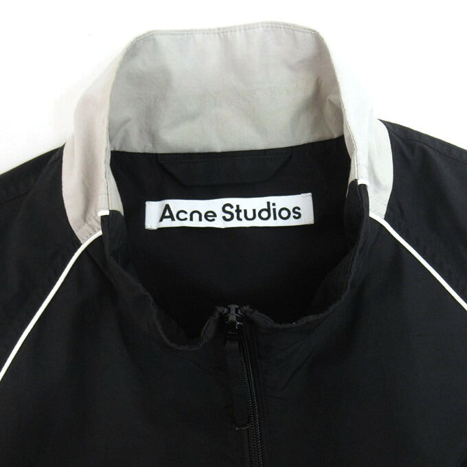 Acne Studios 25SS Sleeveless Track Vest Black Size 48